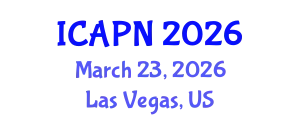 International Conference on Ageing, Psychology and Neuroscience (ICAPN) March 23, 2026 - Las Vegas, United States