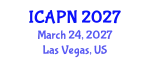 International Conference on Ageing, Psychology and Neuroscience (ICAPN) March 24, 2027 - Las Vegas, United States