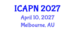 International Conference on Ageing, Psychology and Neuroscience (ICAPN) April 10, 2027 - Melbourne, Australia