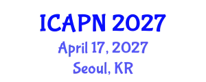 International Conference on Ageing, Psychology and Neuroscience (ICAPN) April 17, 2027 - Seoul, Republic of Korea