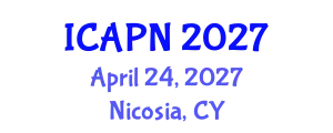 International Conference on Ageing, Psychology and Neuroscience (ICAPN) April 24, 2027 - Nicosia, Cyprus