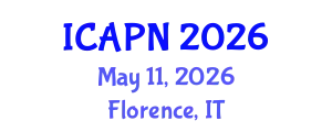 International Conference on Ageing, Psychology and Neuroscience (ICAPN) May 11, 2026 - Florence, Italy