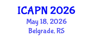 International Conference on Ageing, Psychology and Neuroscience (ICAPN) May 18, 2026 - Belgrade, Serbia