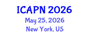 International Conference on Ageing, Psychology and Neuroscience (ICAPN) May 25, 2026 - New York, United States