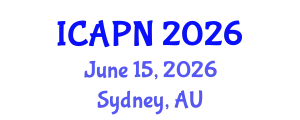 International Conference on Ageing, Psychology and Neuroscience (ICAPN) June 15, 2026 - Sydney, Australia