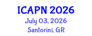 International Conference on Ageing, Psychology and Neuroscience (ICAPN) July 03, 2026 - Santorini, Greece