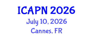 International Conference on Ageing, Psychology and Neuroscience (ICAPN) July 10, 2026 - Cannes, France
