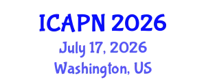 International Conference on Ageing, Psychology and Neuroscience (ICAPN) July 17, 2026 - Washington, United States