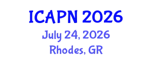 International Conference on Ageing, Psychology and Neuroscience (ICAPN) July 24, 2026 - Rhodes, Greece
