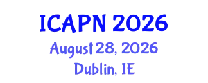 International Conference on Ageing, Psychology and Neuroscience (ICAPN) August 28, 2026 - Dublin, Ireland