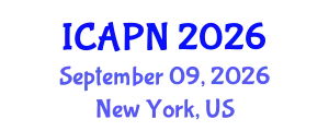 International Conference on Ageing, Psychology and Neuroscience (ICAPN) September 09, 2026 - New York, United States