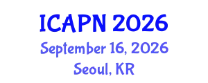 International Conference on Ageing, Psychology and Neuroscience (ICAPN) September 16, 2026 - Seoul, Republic of Korea