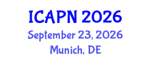 International Conference on Ageing, Psychology and Neuroscience (ICAPN) September 23, 2026 - Munich, Germany