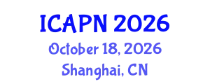 International Conference on Ageing, Psychology and Neuroscience (ICAPN) October 18, 2026 - Shanghai, China