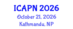International Conference on Ageing, Psychology and Neuroscience (ICAPN) October 21, 2026 - Kathmandu, Nepal