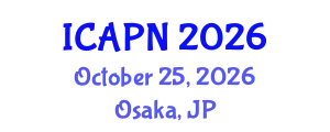 International Conference on Ageing, Psychology and Neuroscience (ICAPN) October 25, 2026 - Osaka, Japan
