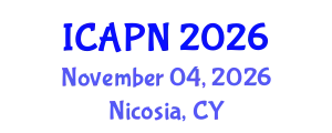 International Conference on Ageing, Psychology and Neuroscience (ICAPN) November 04, 2026 - Nicosia, Cyprus