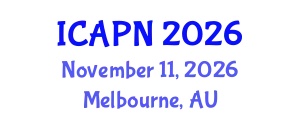 International Conference on Ageing, Psychology and Neuroscience (ICAPN) November 11, 2026 - Melbourne, Australia