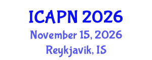 International Conference on Ageing, Psychology and Neuroscience (ICAPN) November 15, 2026 - Reykjavik, Iceland