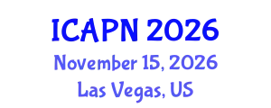 International Conference on Ageing, Psychology and Neuroscience (ICAPN) November 15, 2026 - Las Vegas, United States