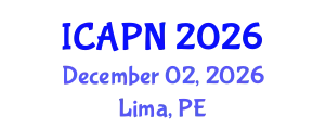 International Conference on Ageing, Psychology and Neuroscience (ICAPN) December 02, 2026 - Lima, Peru