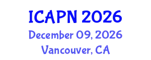 International Conference on Ageing, Psychology and Neuroscience (ICAPN) December 09, 2026 - Vancouver, Canada