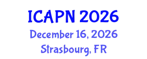 International Conference on Ageing, Psychology and Neuroscience (ICAPN) December 16, 2026 - Strasbourg, France