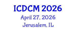 International Conference on Developments in Copula Models (ICDCM) April 27, 2026 - Jerusalem, Israel