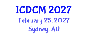 International Conference on Developments in Copula Models (ICDCM) February 25, 2027 - Sydney, Australia