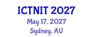 International Conference on Trends in Neutrosophic Information Theory (ICTNIT) May 17, 2027 - Sydney, Australia