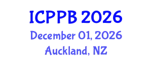 International Conference on Plants Physiology and Breeding (ICPPB) December 01, 2026 - Auckland, New Zealand