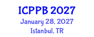 International Conference on Plants Physiology and Breeding (ICPPB) January 28, 2027 - Istanbul, Turkey