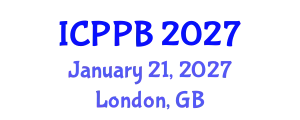 International Conference on Plants Physiology and Breeding (ICPPB) January 21, 2027 - London, United Kingdom