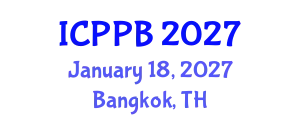 International Conference on Plants Physiology and Breeding (ICPPB) January 18, 2027 - Bangkok, Thailand