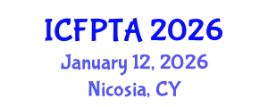 International Conference on Fixed Point Theory and its Applications (ICFPTA) January 12, 2026 - Nicosia, Cyprus