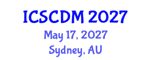 International Conference on Stem Cells and Disease Modeling (ICSCDM) May 17, 2027 - Sydney, Australia