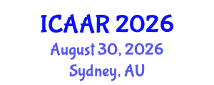 International Conference on Antibiotics and Antibiotic Resistance (ICAAR) August 30, 2026 - Sydney, Australia