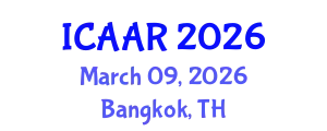 International Conference on Antibiotics and Antibiotic Resistance (ICAAR) March 09, 2026 - Bangkok, Thailand