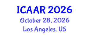 International Conference on Antibiotics and Antibiotic Resistance (ICAAR) October 28, 2026 - Los Angeles, United States