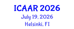 International Conference on Antibiotics and Antibiotic Resistance (ICAAR) July 19, 2026 - Helsinki, Finland