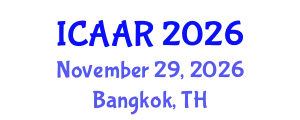 International Conference on Antibiotics and Antibiotic Resistance (ICAAR) November 29, 2026 - Bangkok, Thailand