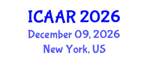 International Conference on Antibiotics and Antibiotic Resistance (ICAAR) December 09, 2026 - New York, United States