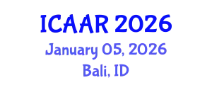 International Conference on Antibiotics and Antibiotic Resistance (ICAAR) January 05, 2026 - Bali, Indonesia