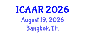 International Conference on Antibiotics and Antibiotic Resistance (ICAAR) August 19, 2026 - Bangkok, Thailand