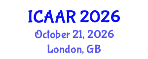 International Conference on Antibiotics and Antibiotic Resistance (ICAAR) October 21, 2026 - London, United Kingdom