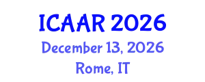 International Conference on Antibiotics and Antibiotic Resistance (ICAAR) December 13, 2026 - Rome, Italy