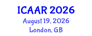 International Conference on Antibiotics and Antibiotic Resistance (ICAAR) August 19, 2026 - London, United Kingdom