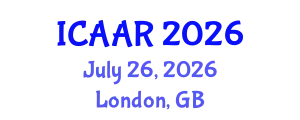 International Conference on Antibiotics and Antibiotic Resistance (ICAAR) July 26, 2026 - London, United Kingdom