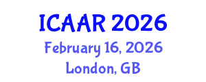 International Conference on Antibiotics and Antibiotic Resistance (ICAAR) February 16, 2026 - London, United Kingdom