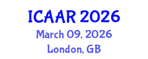 International Conference on Antibiotics and Antibiotic Resistance (ICAAR) March 09, 2026 - London, United Kingdom